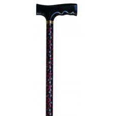 Fluro Daisy - Non-Folding Walking Stick
